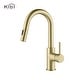 preview thumbnail 1 of 63, Single-Hole Pull-Down Kitchen Faucet with Sprayer and Magnetic Docking Brush Gold