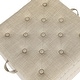 preview thumbnail 32 of 58, Adeco Fabric Square Storage Ottoman with Tray