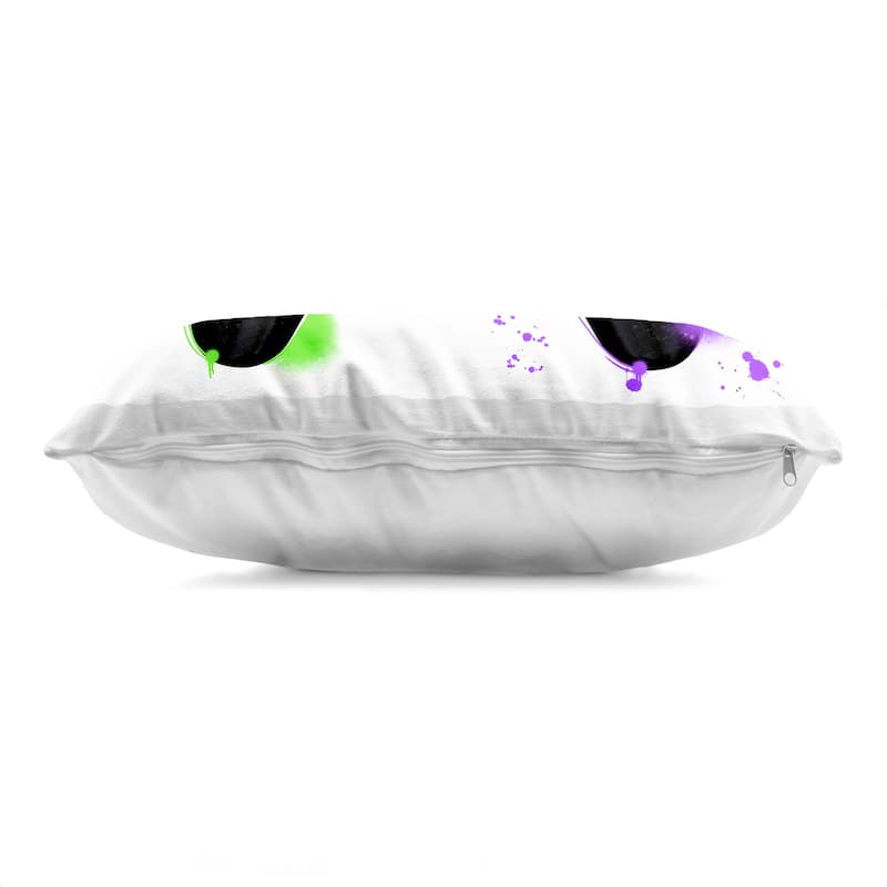 Stupell Gamer with Paint Smear Decorative Printed Throw Pillow Design by Marcus Prime