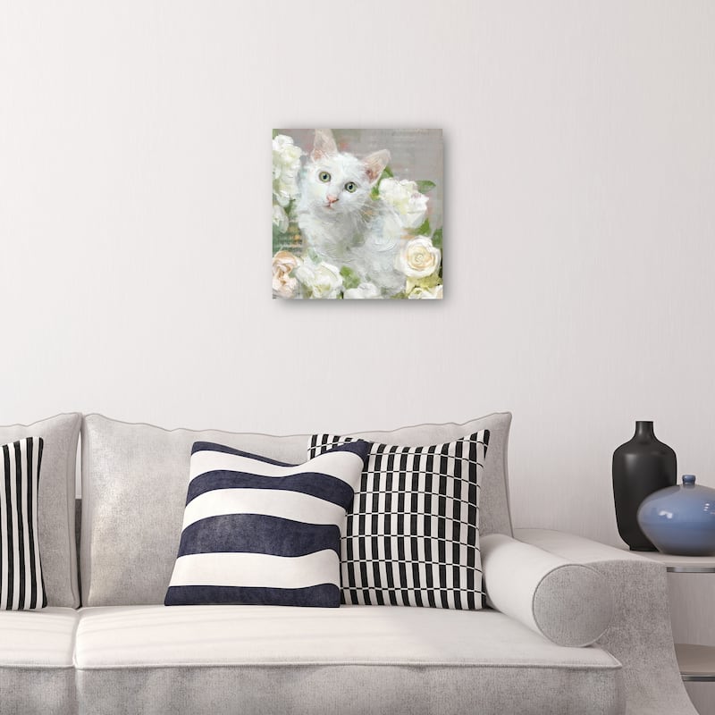 Jolis Chats III By Studio Arts Canvas Art Print