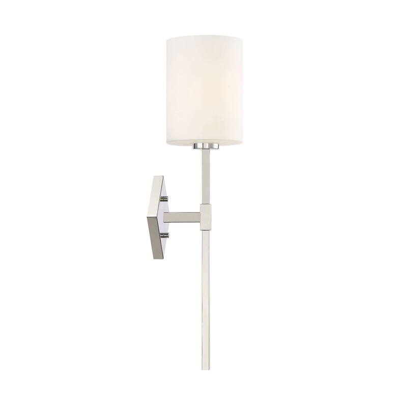 Savoy House Destin Single Light 25" Tall Wall Sconce with a Glass