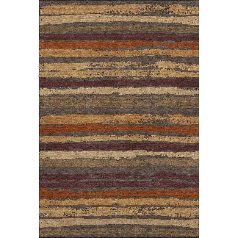 Premium Washable Super Soft Stripe Mayfield Rug