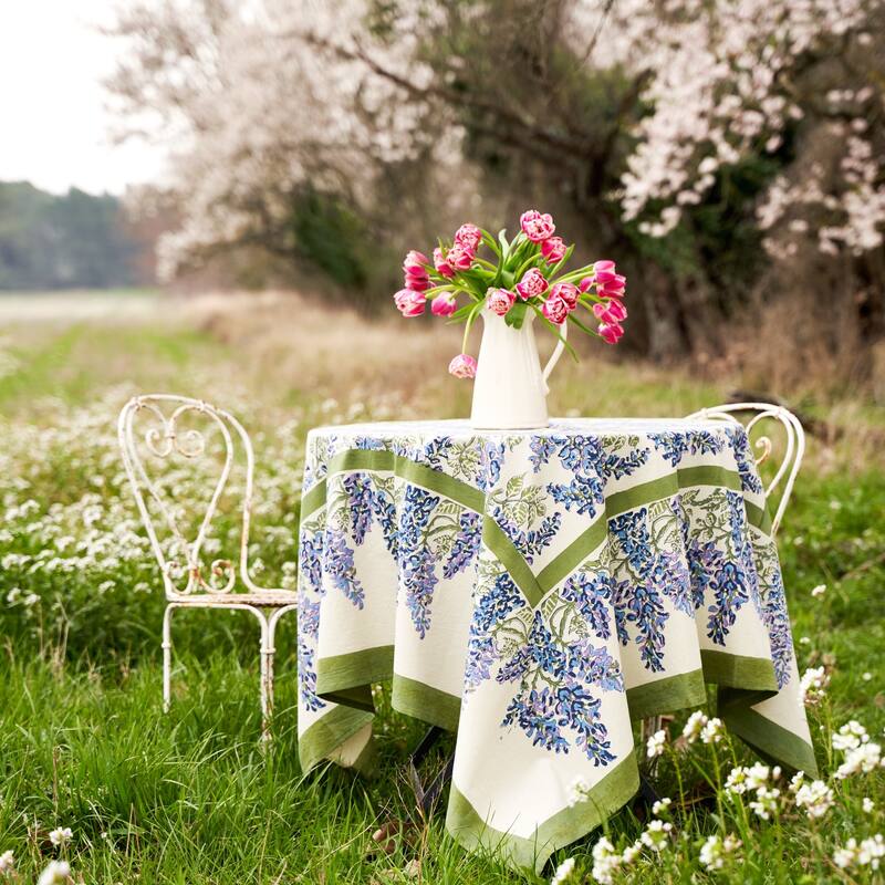 Couleur Nature Wisteria Tablecloth