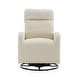 preview thumbnail 12 of 14, Upholstered Recliner Swivel Glider with Side Bag