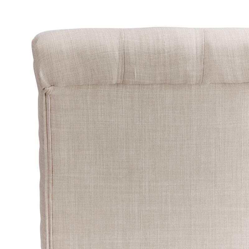 Benchwright Premium Tufted Rolled Back Parsons Chairs (Set of 2) by iNSPIRE Q Artisan