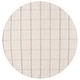 preview thumbnail 43 of 48, SAFAVIEH Handmade Montauk Espedita Casual Cotton Rug 6' Round - Ivory/Beige - Round