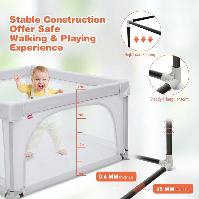 Costway Baby Playpen Infant Large Safety Play Center Yard w/ 50 Ocean - See Details