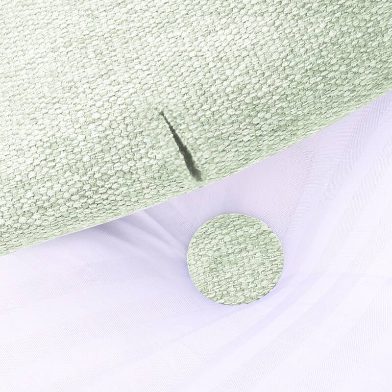 WOWMAX Bed Rest Reading Wedge Headboard Backrest Tufted Pillow