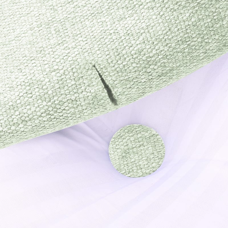 WOWMAX Bed Rest Wedge Reading Pillow Headboard Backrest Daybed Support Ivory California King
