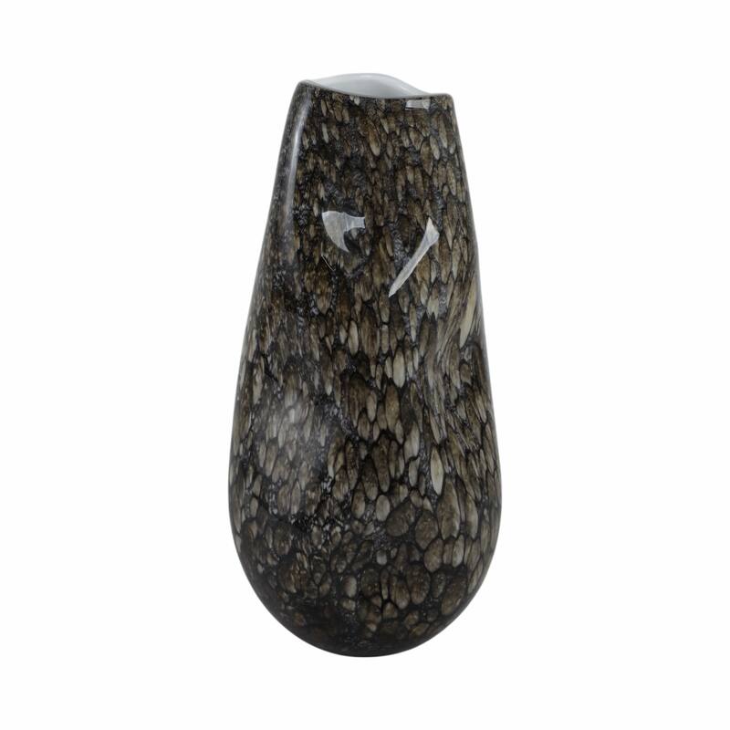 Glass Decorative Vase Handcrafted Modern Casual Home Style Piece