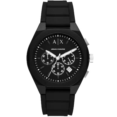 Armani Exchange Men's Rafael Black Dial Watch - AX4161 - 6 (36)