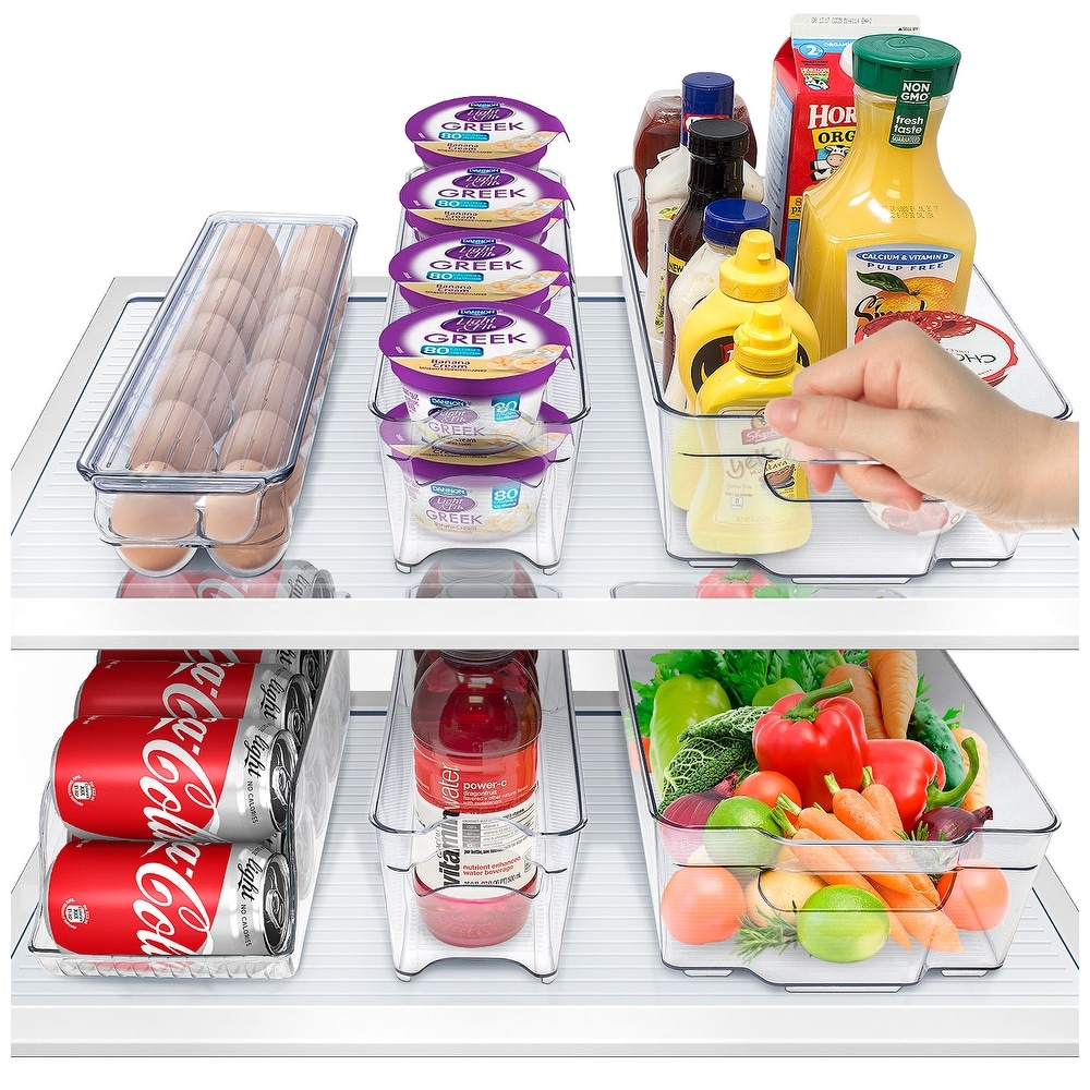 NAVILIS - Lid Organizer For Cabinet - Food Container Organizer For Drawer  And Cabinet - Plastic Lid Organizer