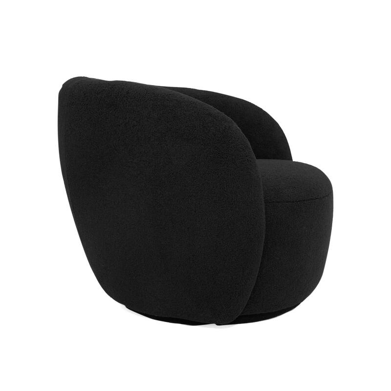 Modrest Molina Modern Black Accent Chair