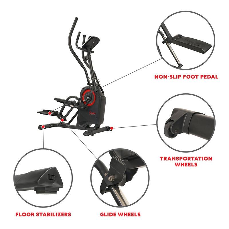 Sunny Health & Fitness Premium Cardio Climber -