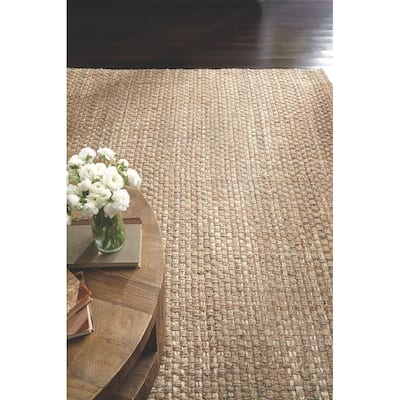 Savannah Handwoven Jute Area Rug by Kosas Home