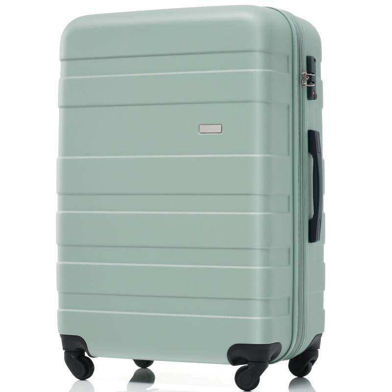 3 Pcs Luggage Set, Expandable ABS Hardshell Suitcases Spinner Wheels with TSA Lock 20''24''28''