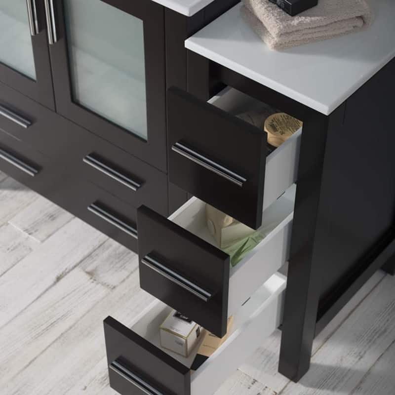Blossom Sydney 42 Inch Solid Wood Bathroom Vanity with Sink & Cabinet