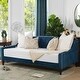 preview thumbnail 7 of 103, Silver Orchid Performance Fabric Heston Upholstered Tufted Sofa Bed