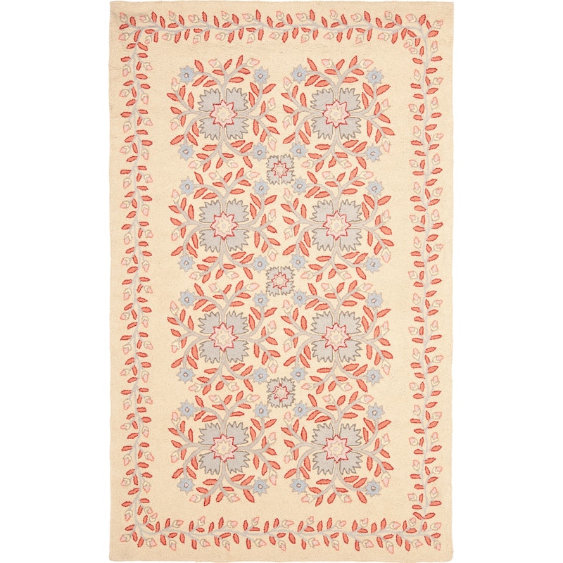 Martha Stewart by SAFAVIEH Handmade Folklore Wool Rug