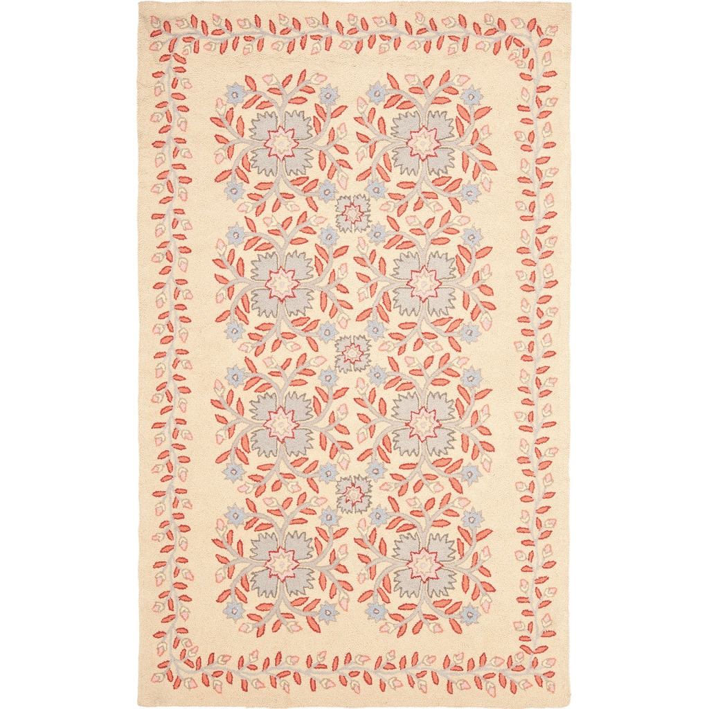 Martha Stewart by SAFAVIEH Handmade Folklore Wool Rug