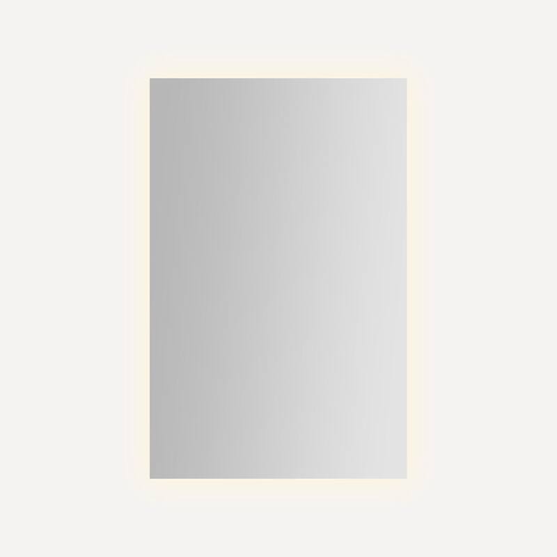 Robern GR2030D4FP1N Presence 19-1/4" x 30" Lighted Frameless Single - Mirror - Mirrored Finish