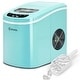 preview thumbnail 1 of 8, Stakol Portable Compact Electric Mini Ice Cube Maker Machine Mint Green