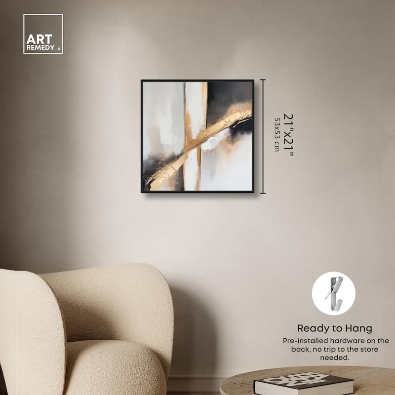 Gilded Rupture II Canvas by Art Remedy