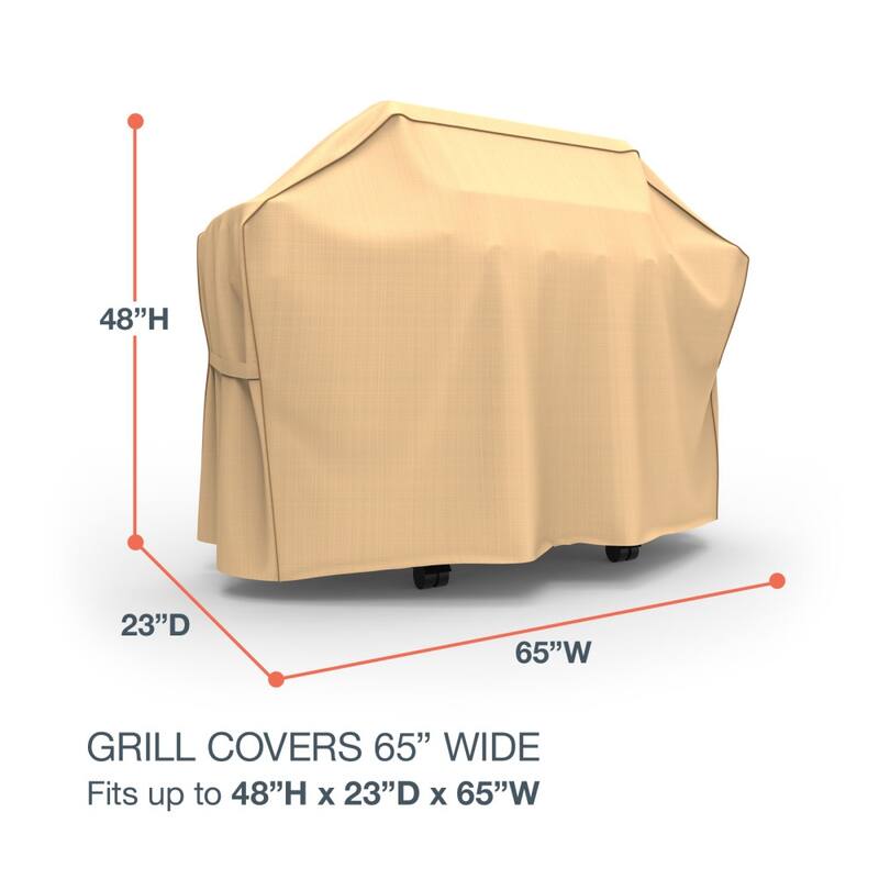 Budge Sedona Tan Outdoor BBQ Grill Cover Multiple Sizes