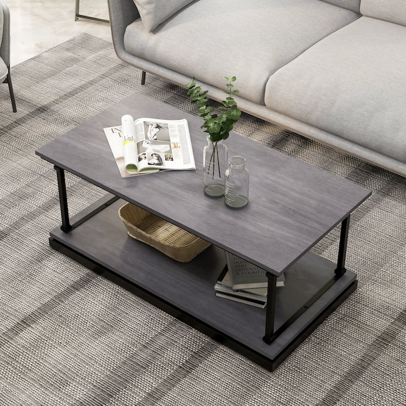 Marcin Transitional 47-inch 1-Shelf Coffee Table by Furniture of America