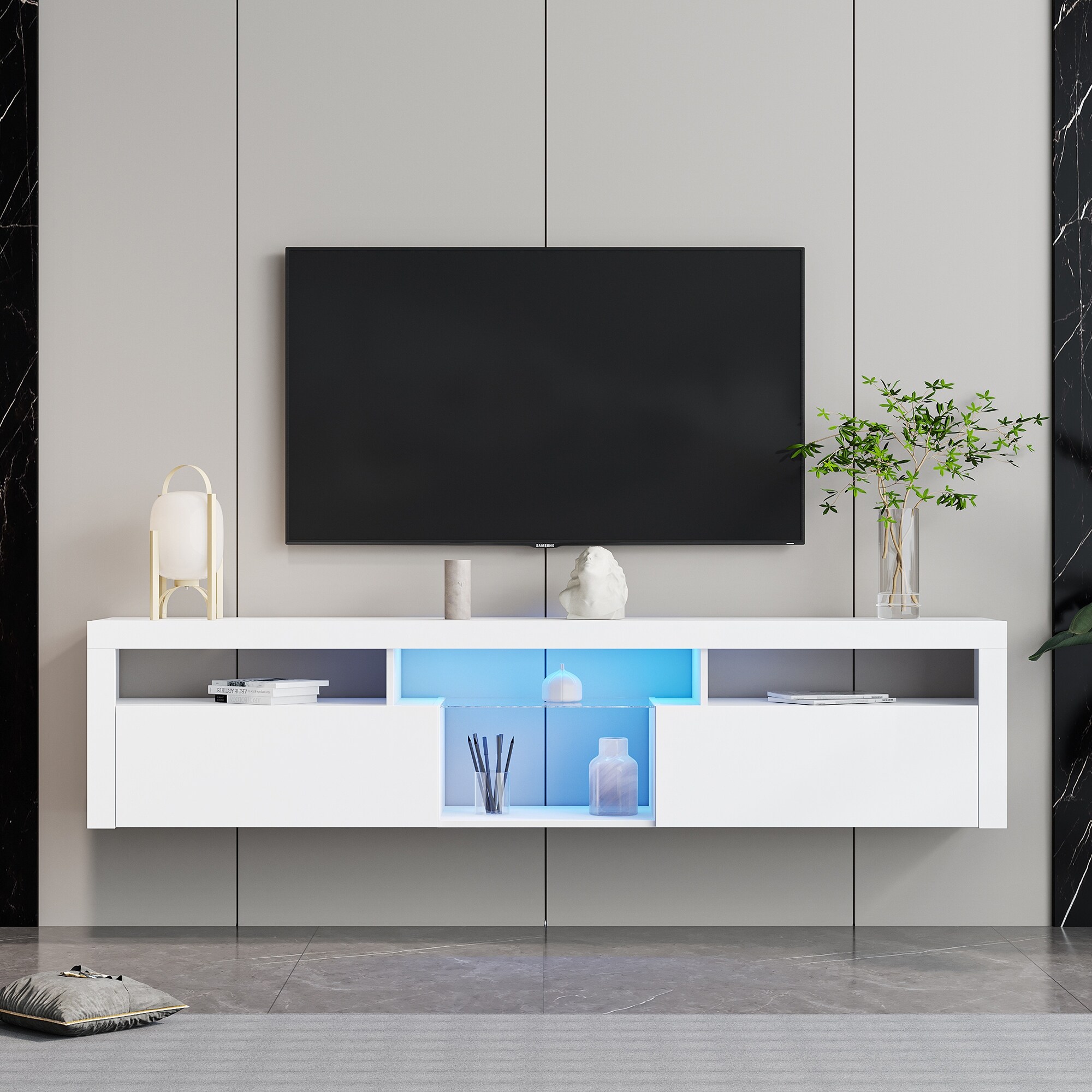 Dual tv new arrivals entertainment center