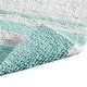 preview thumbnail 21 of 58, Casual Cotton Reversible Bath Rug Soft Shag Rug Washable Rug