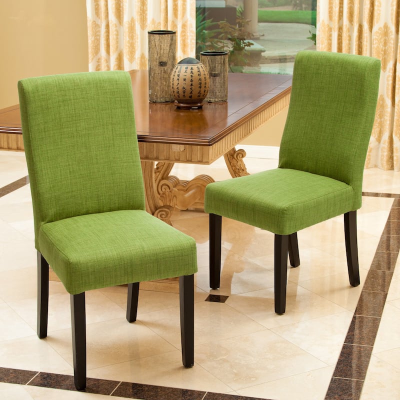 Corbin Contemporary Fabric Dining Chair (Set of 2) by Christopher Knight Home