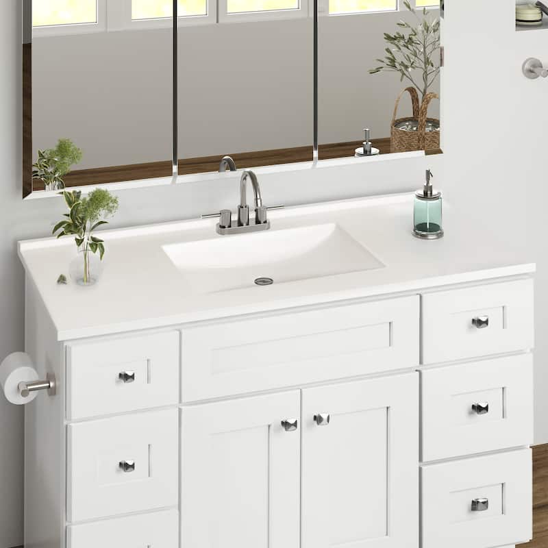 Design House 232413 Brookings 48" Free Standing Single Basin Vanity