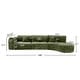 preview thumbnail 11 of 10, Christopher Knight Home- Buker Curved Polyester Sectional Sofa