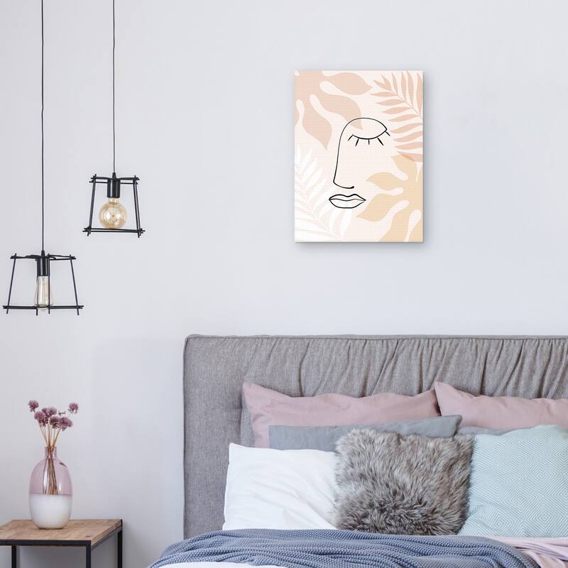 Power Nap in Nature Canvas Art Print