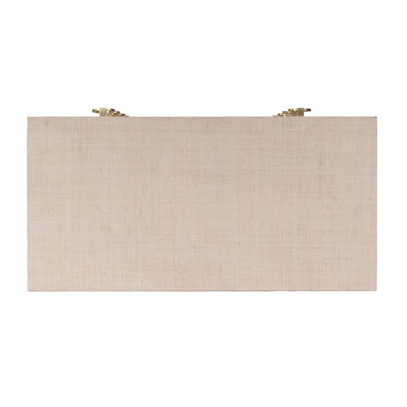 Bar Harbor 5 Drawer Raffia Dresser