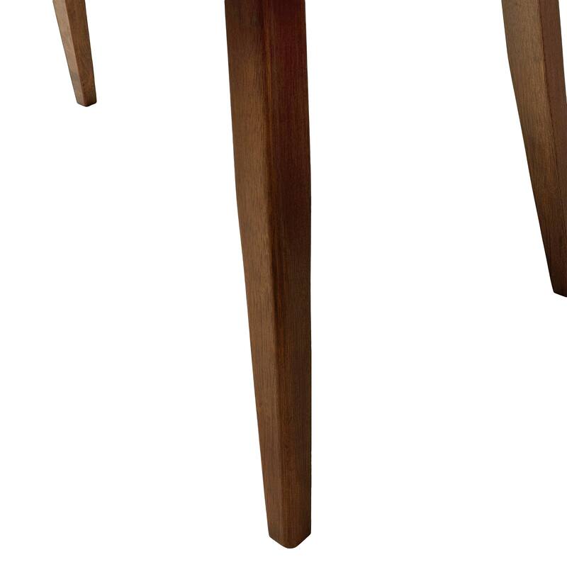 7 - Piece Rubber Wood Dining Table Set with Rectangle Dining Tables and 6 Upholstered High Back Dining Chair for Dining Room