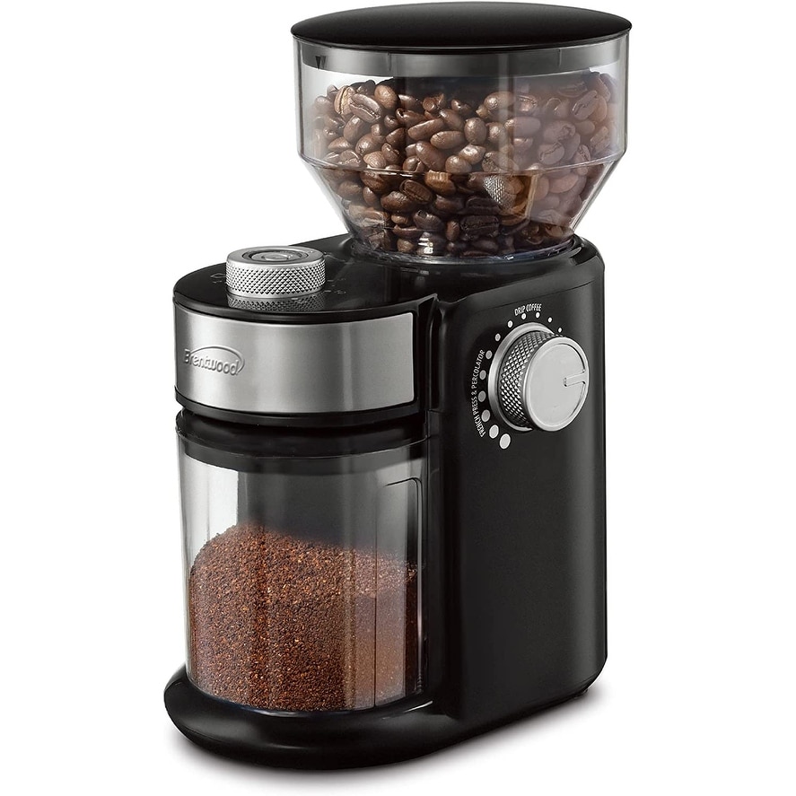 Hamilton Beach Fresh Grind 4.5oz Electric Coffee Grinder for Beans, Spices  and More, Stainless Steel & Hamilton Beach Scoop Single Serve Coffee Maker
