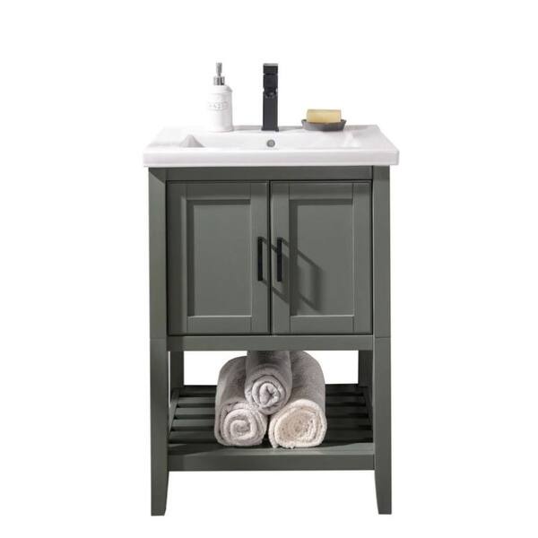 Legion Furniture 24 Pewter Green Sink Vanity Wlf9024 Pg Overstock 31578262
