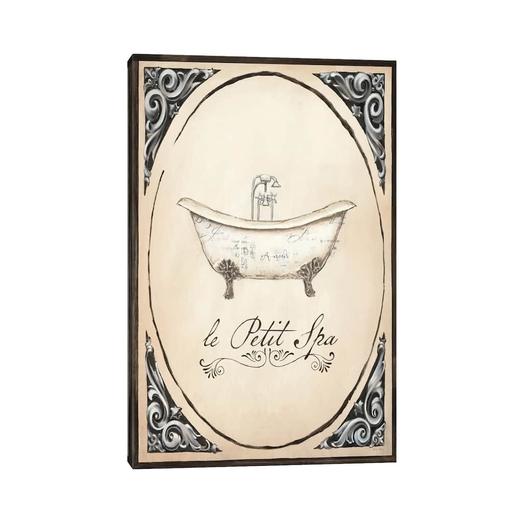 iCanvas "Le Petit Spa I" by Emily Adams Canvas Print