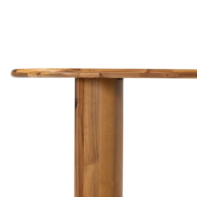 Fairbank Large Console Table-Sandy Acacia