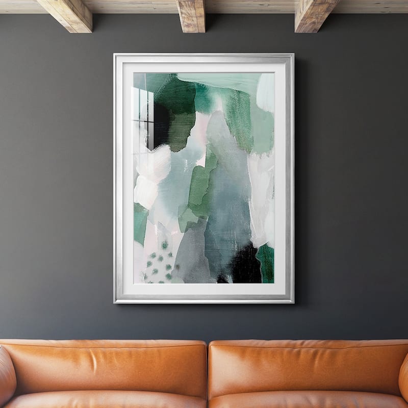 Turquoise Waters I Premium Framed Print - Ready to Hang