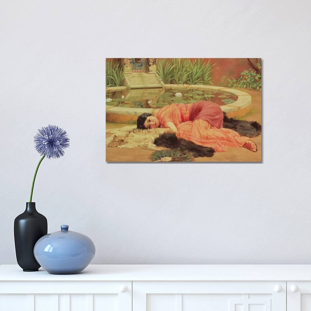 iCanvas "Dolce Far Niente, 1904 " by John William Godward Canvas Print