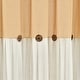 preview thumbnail 26 of 61, Lush Decor Two-tone Linen Button Shower Curtain