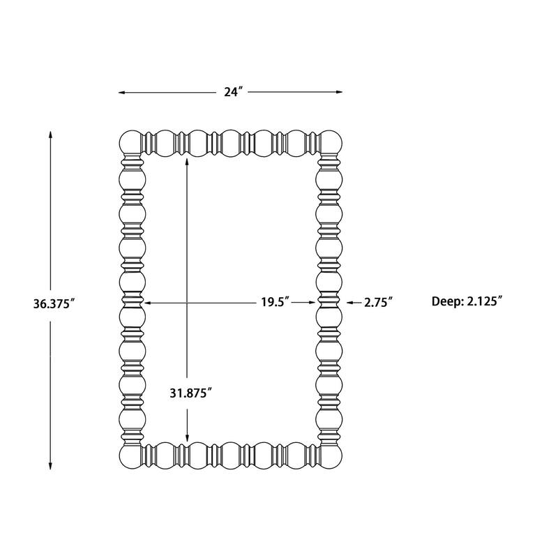 Livabliss Brennan Global Accent Mirror