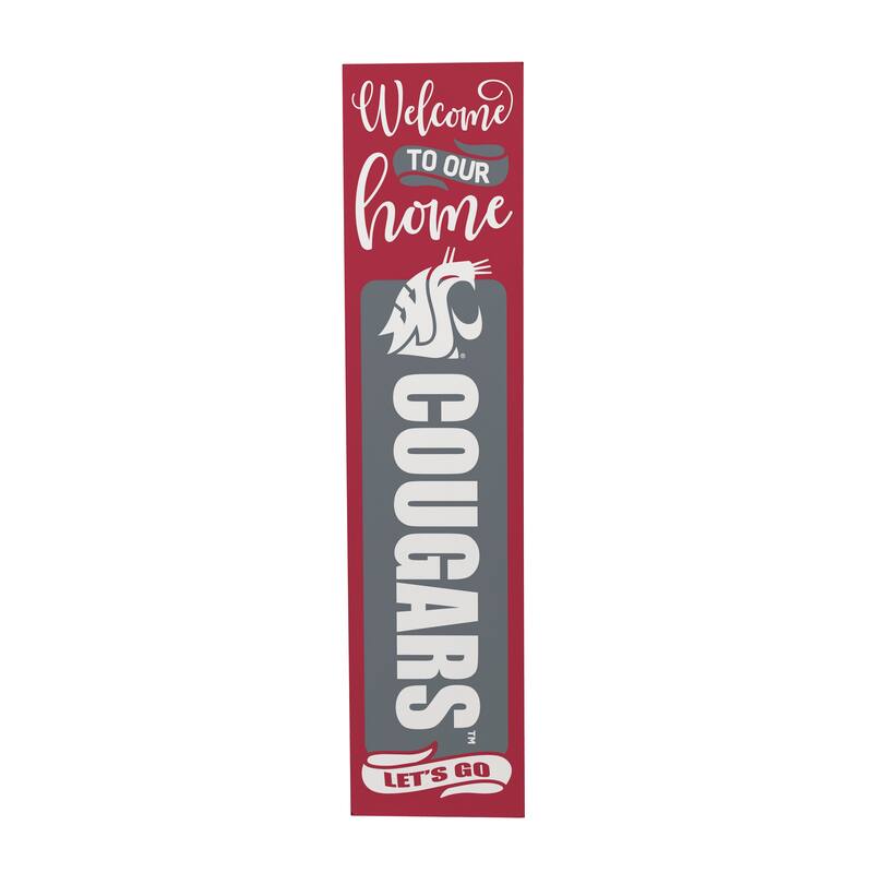 47" Double Sided Seasonal Porch Leaner, Washington State University - 47" x 11.25"