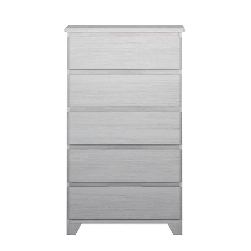 Max and Lily Farmhouse 5 Drawer Dresser