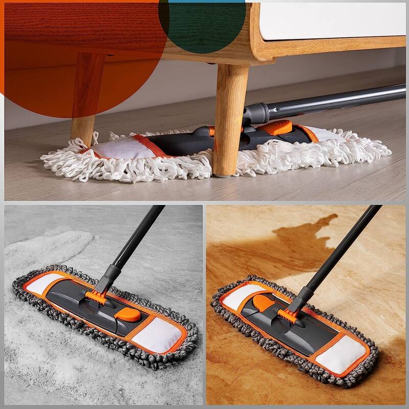 Mops for Floor Cleaning for Hardwood,Marble,Tile Floor Mopping On