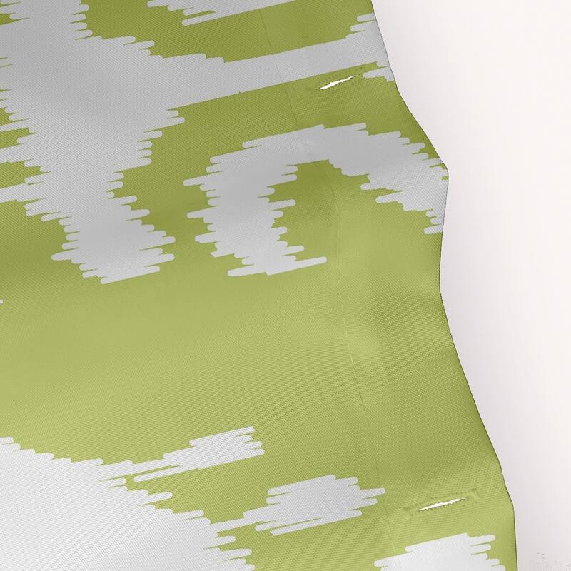 71 x 74-inch Ikat Geometric Print Shower Curtain