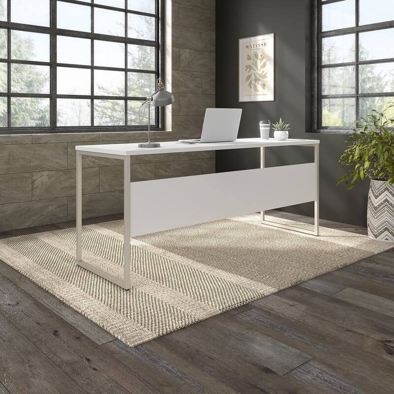 Hybrid 72W x 24D Computer Table Desk by Bush Business Furniture
